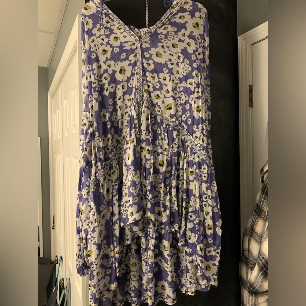 Purple flower dress
